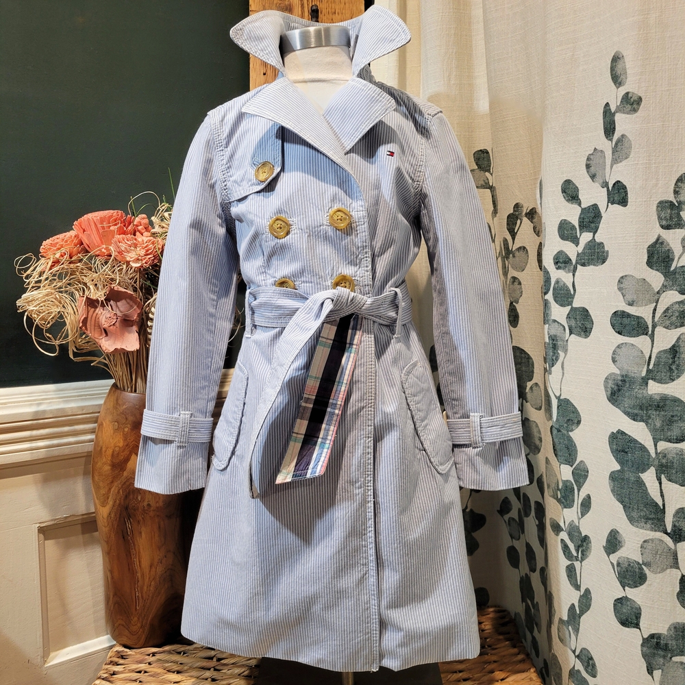 Tommy Hilfiger Double Breasted Trench Coat